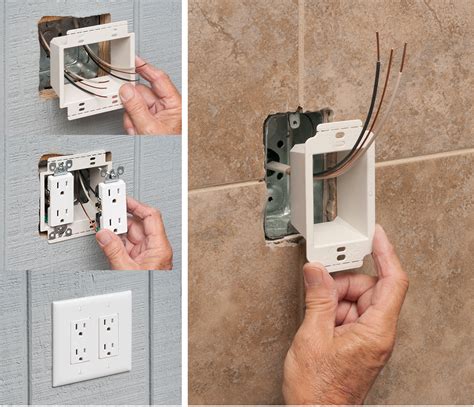 3 gang electrical box extender|3 gang outlet box extender.